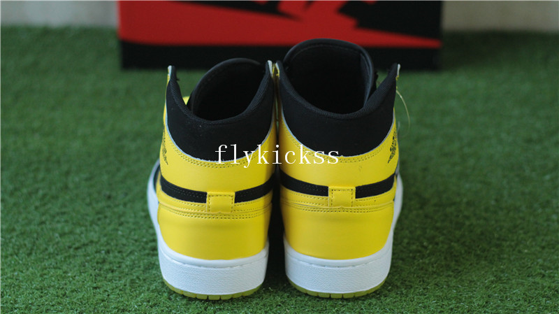Air Jordan 1 BMP New Love Black Yellow